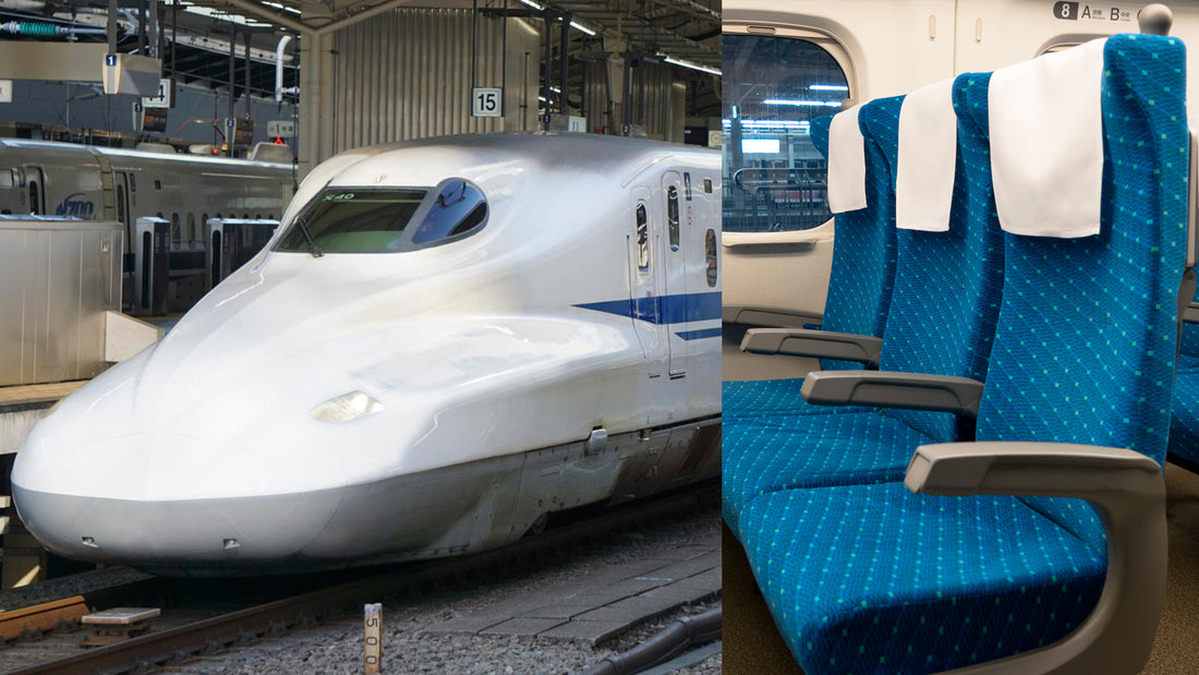 東海道新幹線アップサイクルアイテムの座席モケット生地について