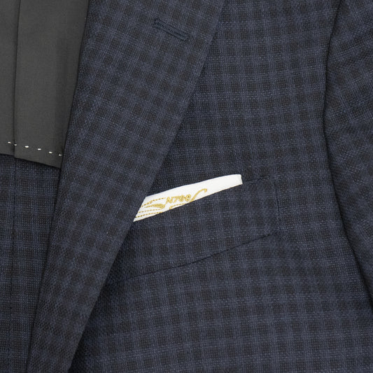 N700S 東海道新幹線刺繍入りリネンポケットチーフ_No.8701577