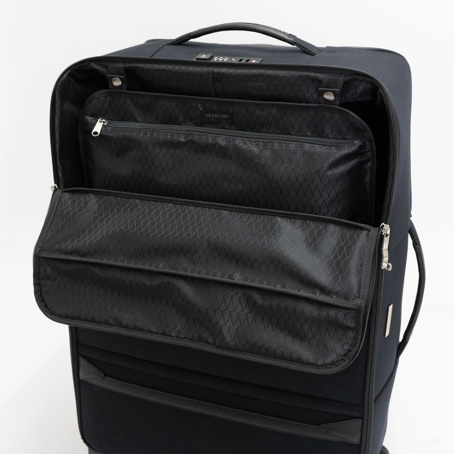 Small black discount suitcase on wheels